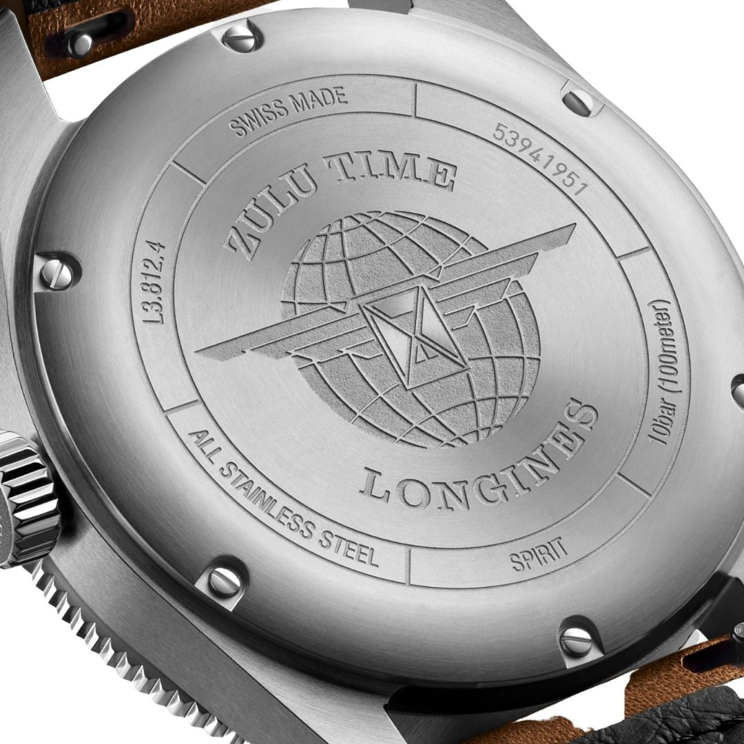 Longines Spirit Zulu Time rannekello L38124632
