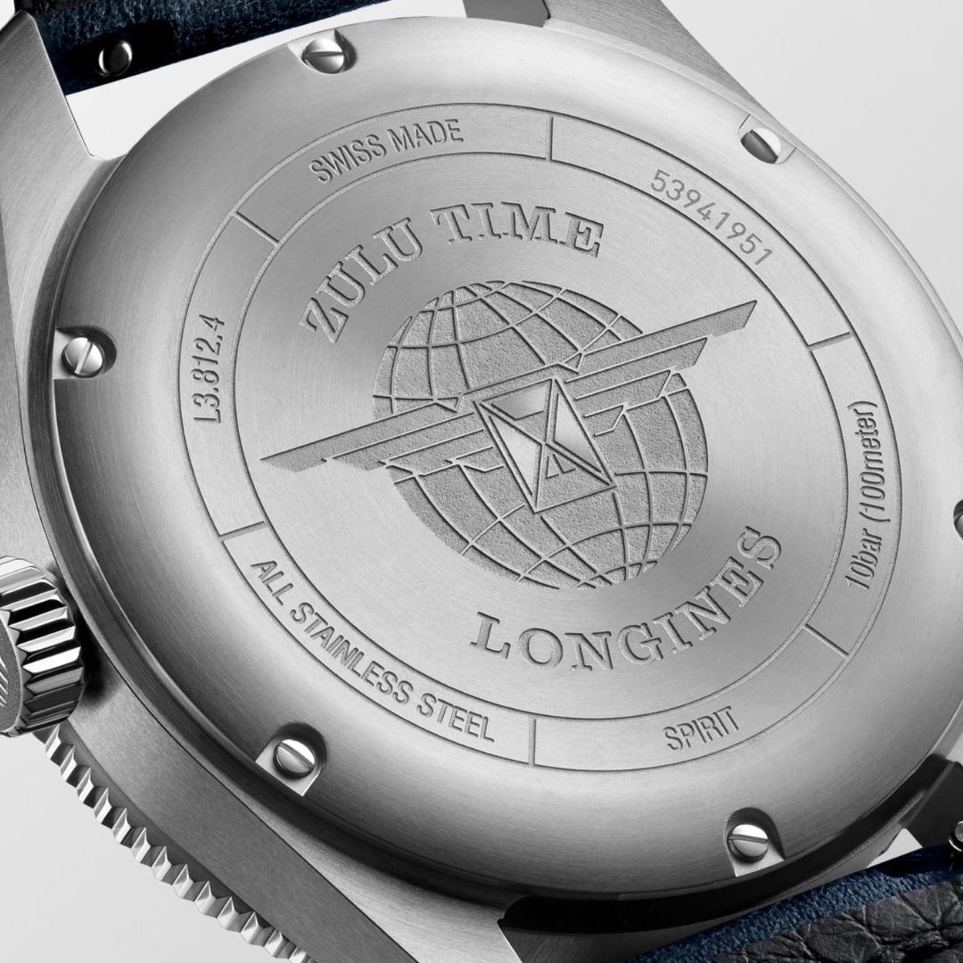 Longines Spirit Zulu Time rannekello L38124932