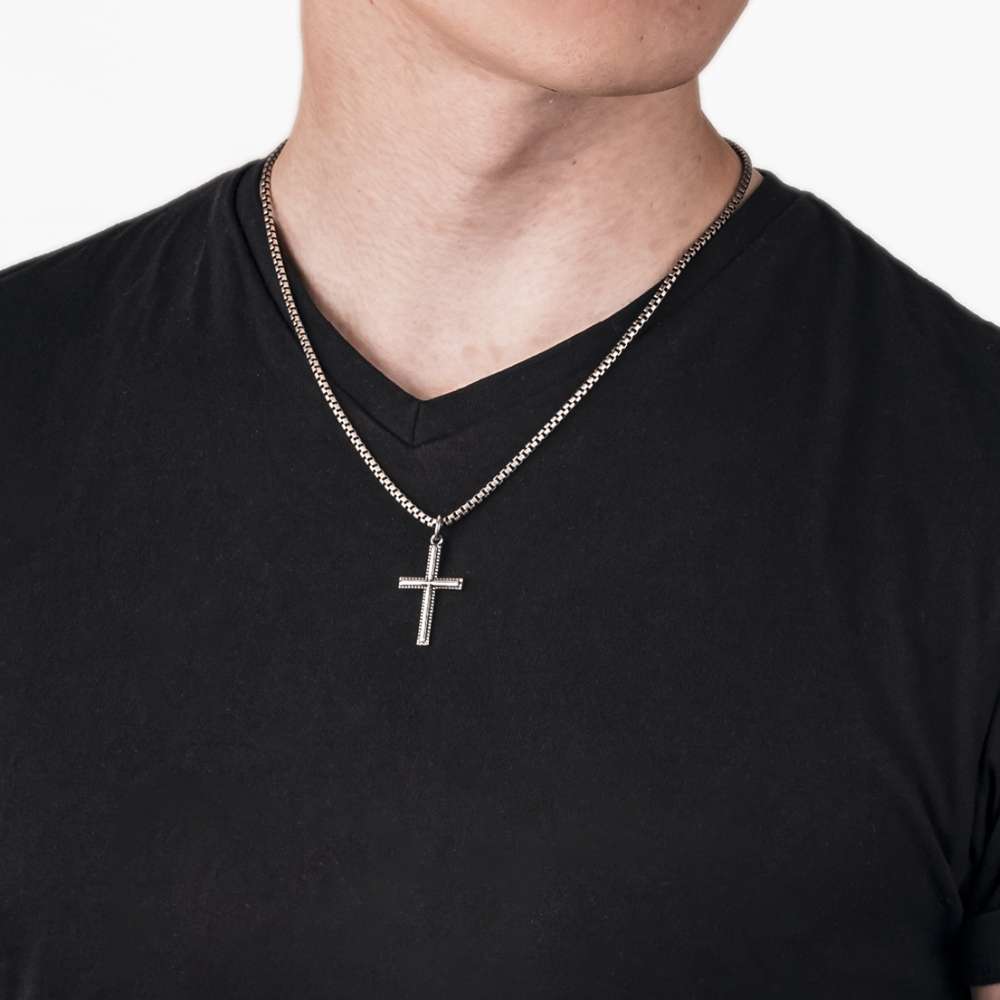 Lumoava Ilmari ristiriipus, hopeaa - Lumoava - Laatukoru