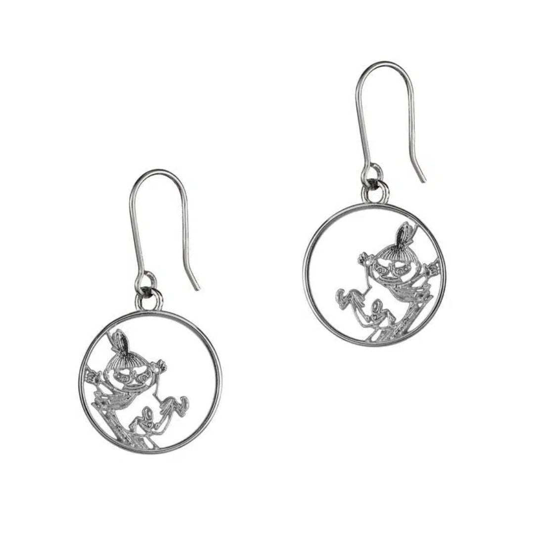 Lumoava x Moomin, Seikkailu korvakorut, hopeaa