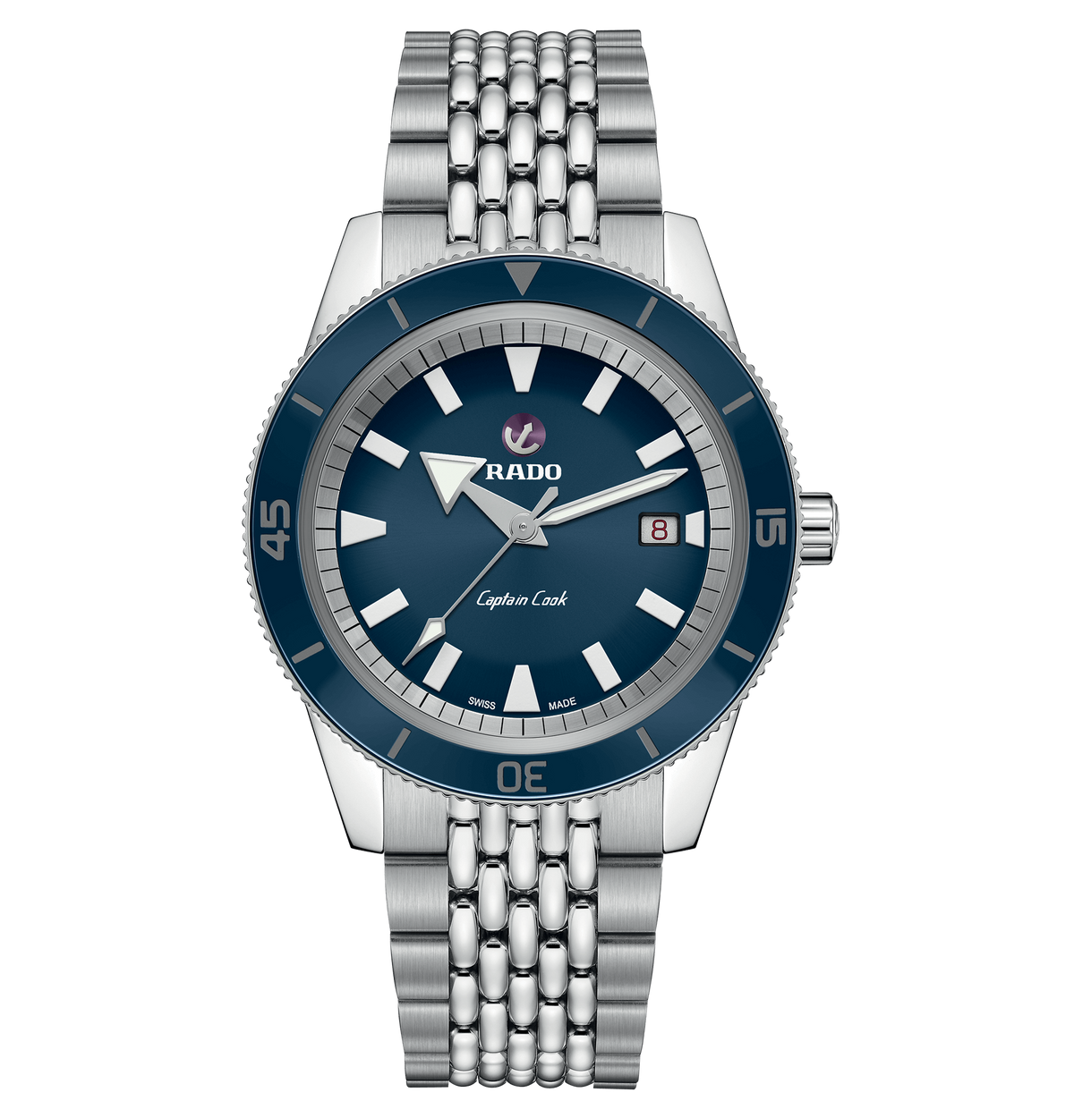 Rado Captain Cook Automatic R32505203, miesten rannekello - Rado - Laatukoru