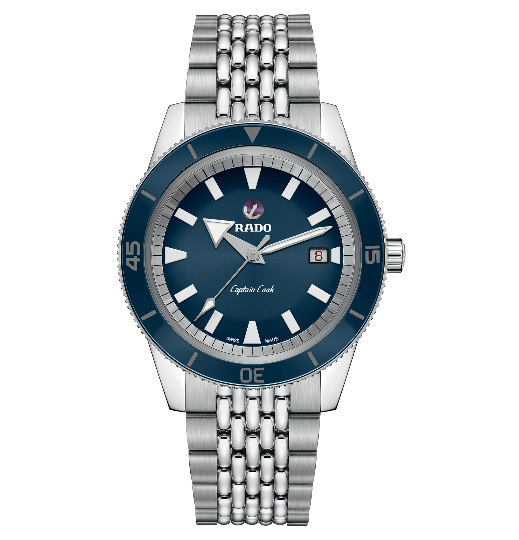 Rado Captain Cook Automatic R32505203, miesten rannekello - Rado - Laatukoru
