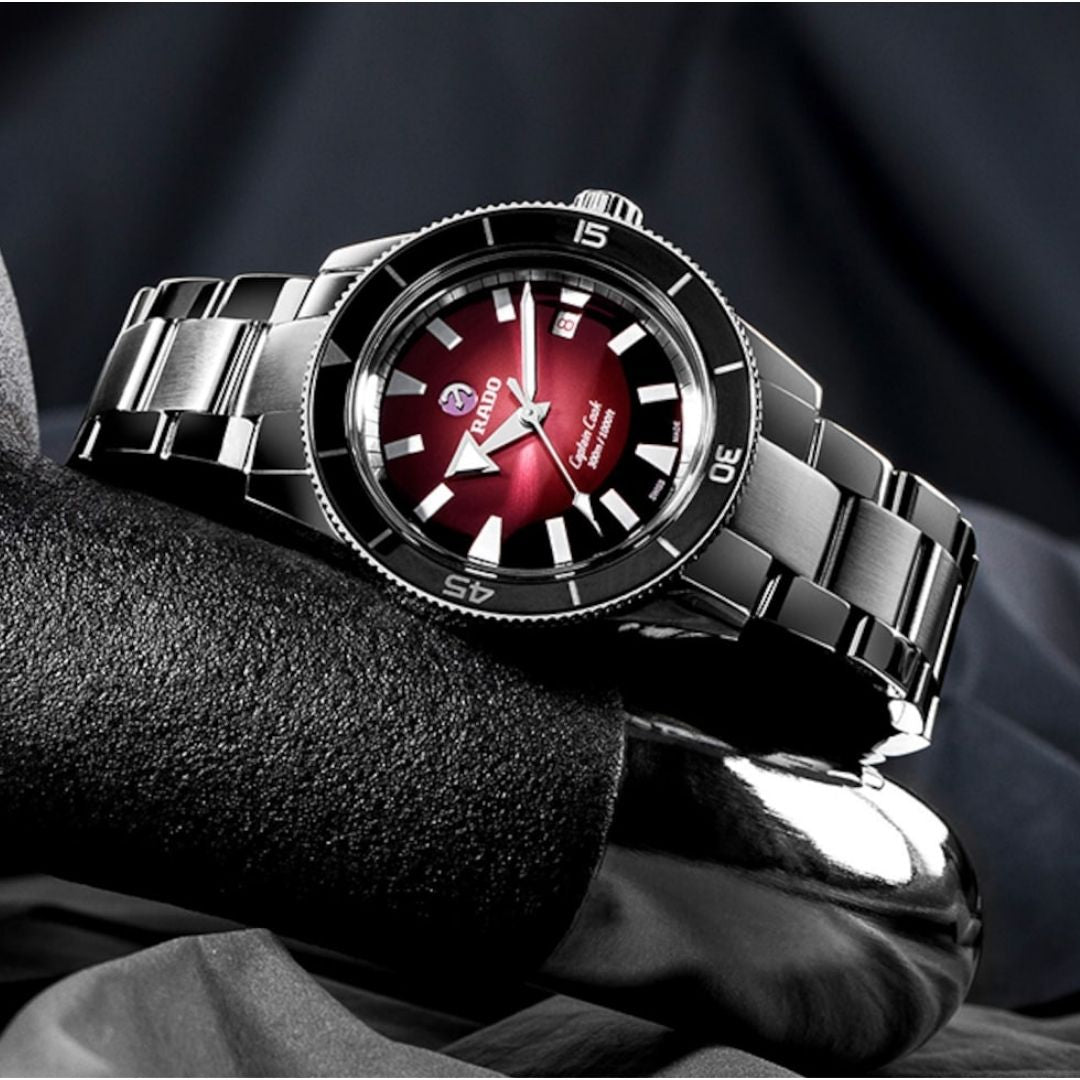 Rado Captain Cook Automatic R32105353, rannekello