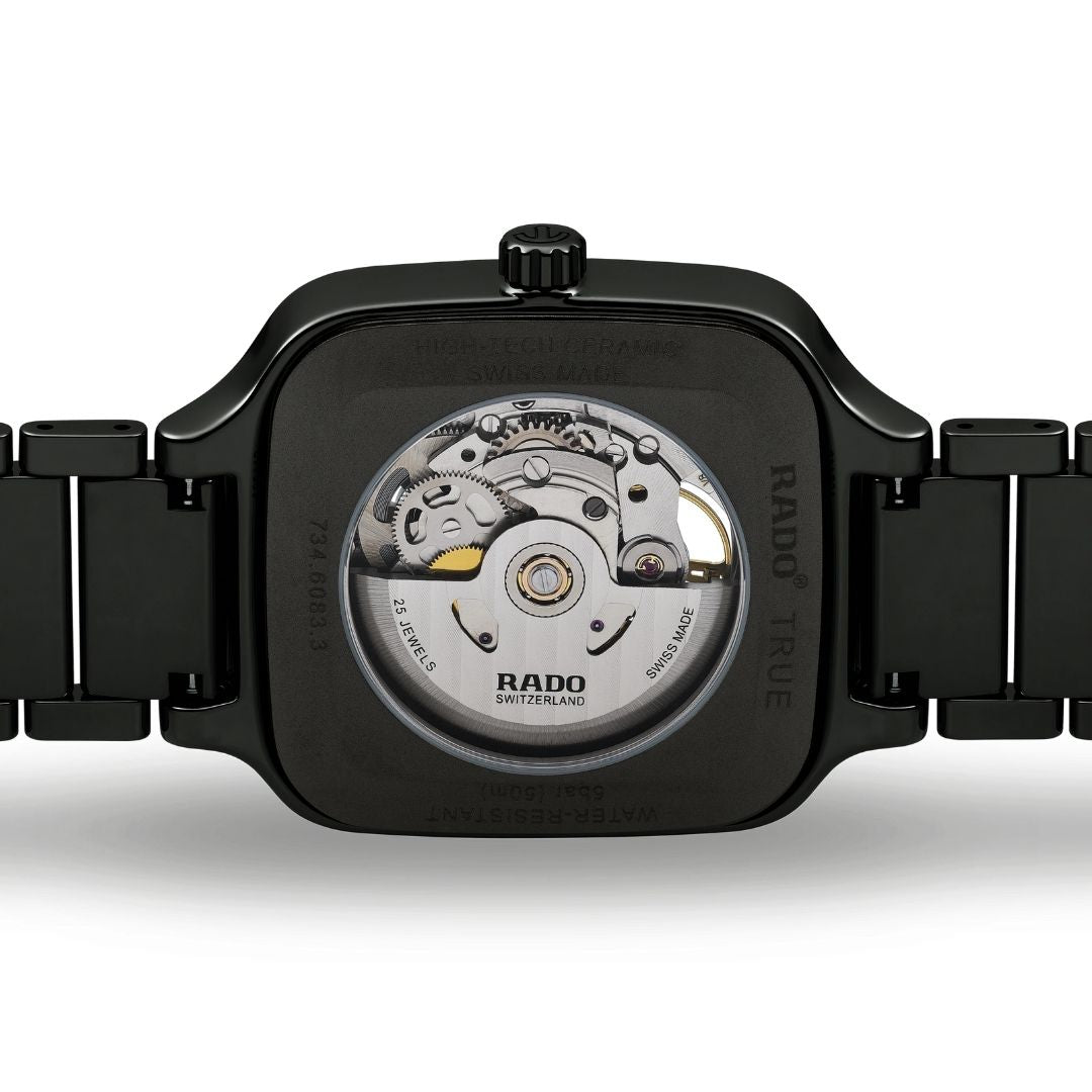 Rado True Square Automatic Open Heart R27086162, rannekello