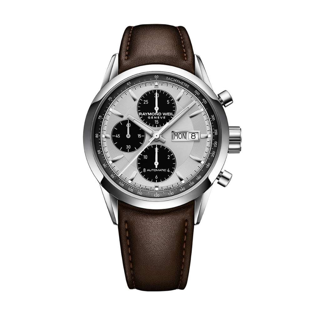 Raymond Weil Freelancer Chronograph 7732-STC-65201 rannekello - Raymond Weil - Laatukoru