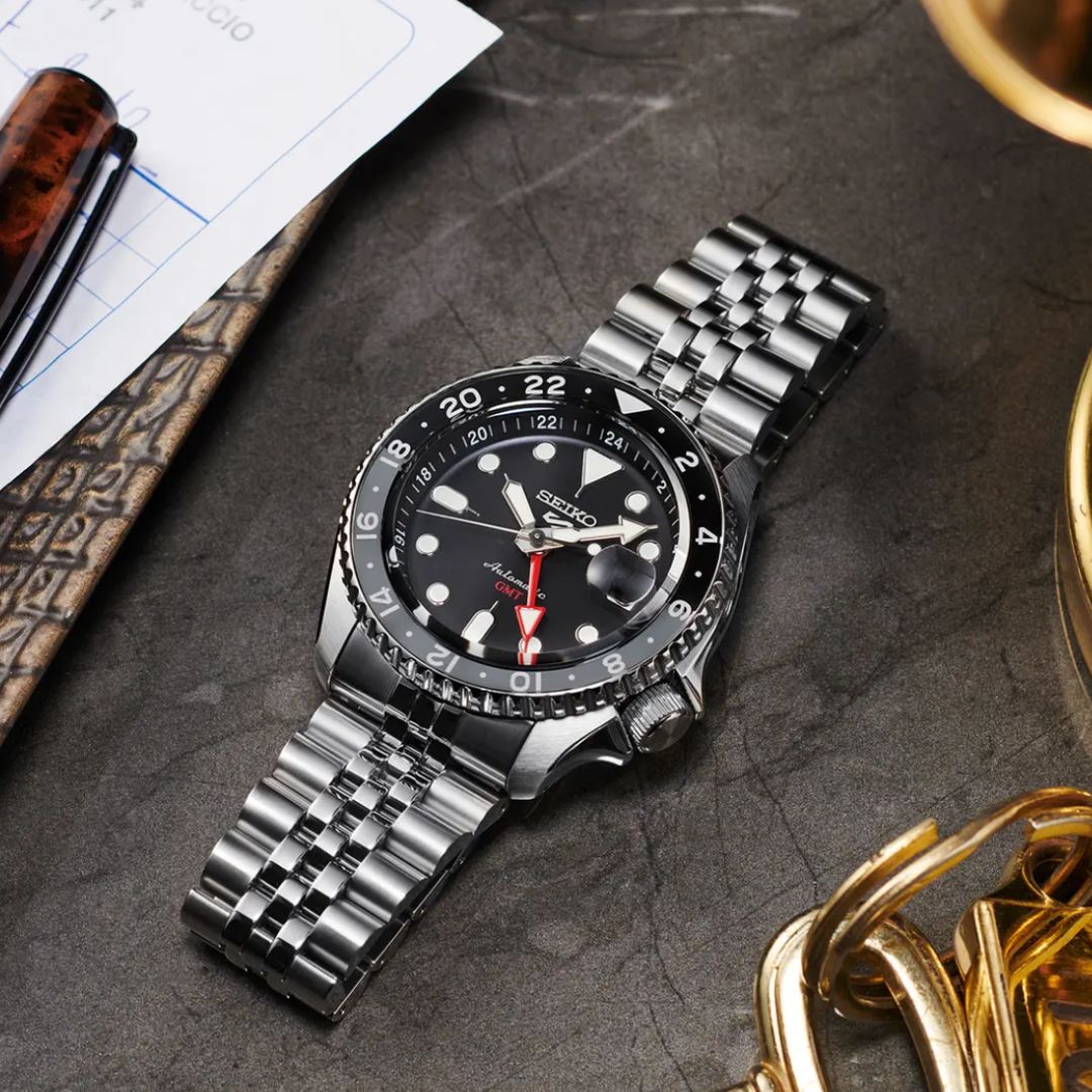 Seiko 5 Sports GMT SSK001K1 rannekello