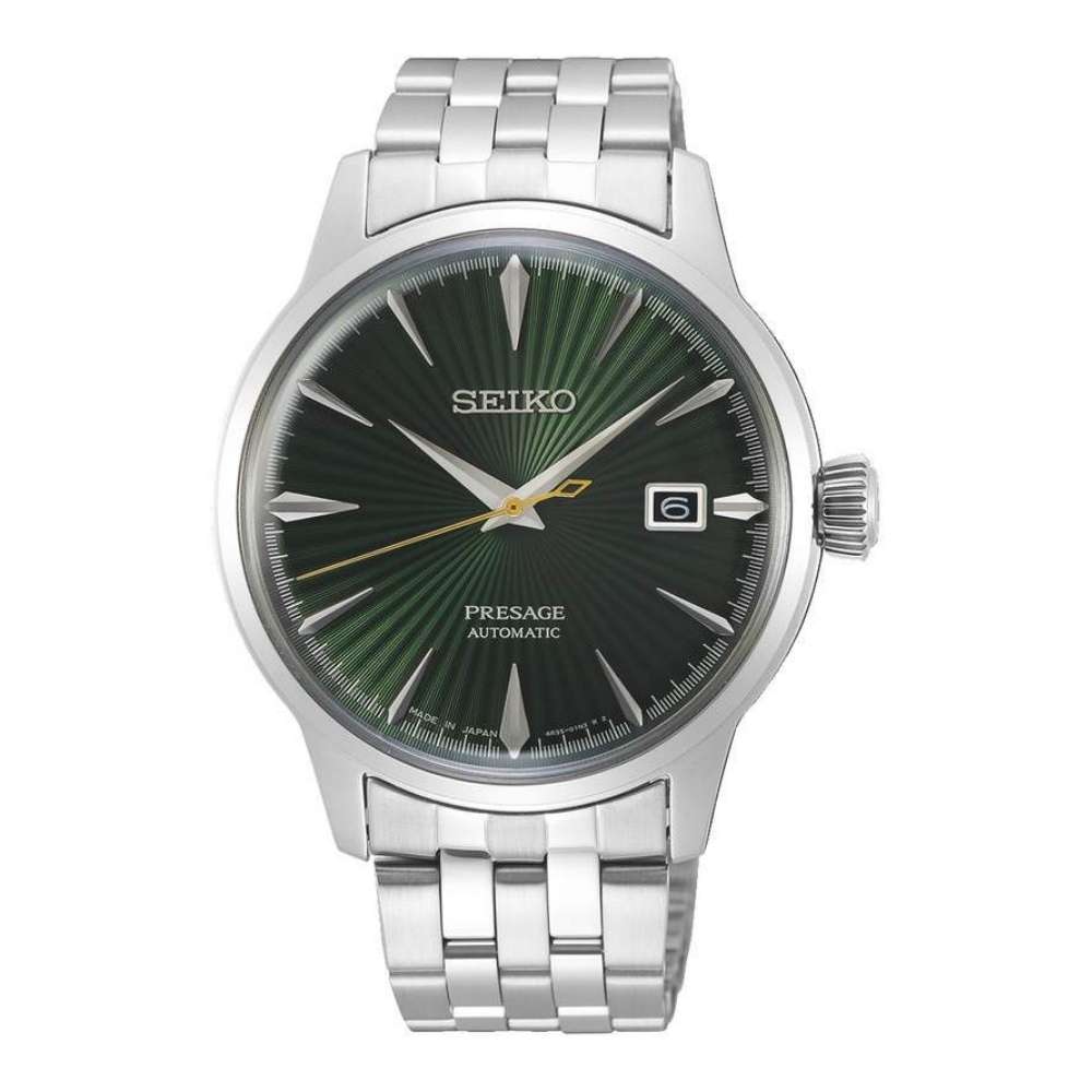 Seiko Presage Automatic Cocktail Time Mockingbird SRPE15J1 rannekello - Seiko - Laatukoru