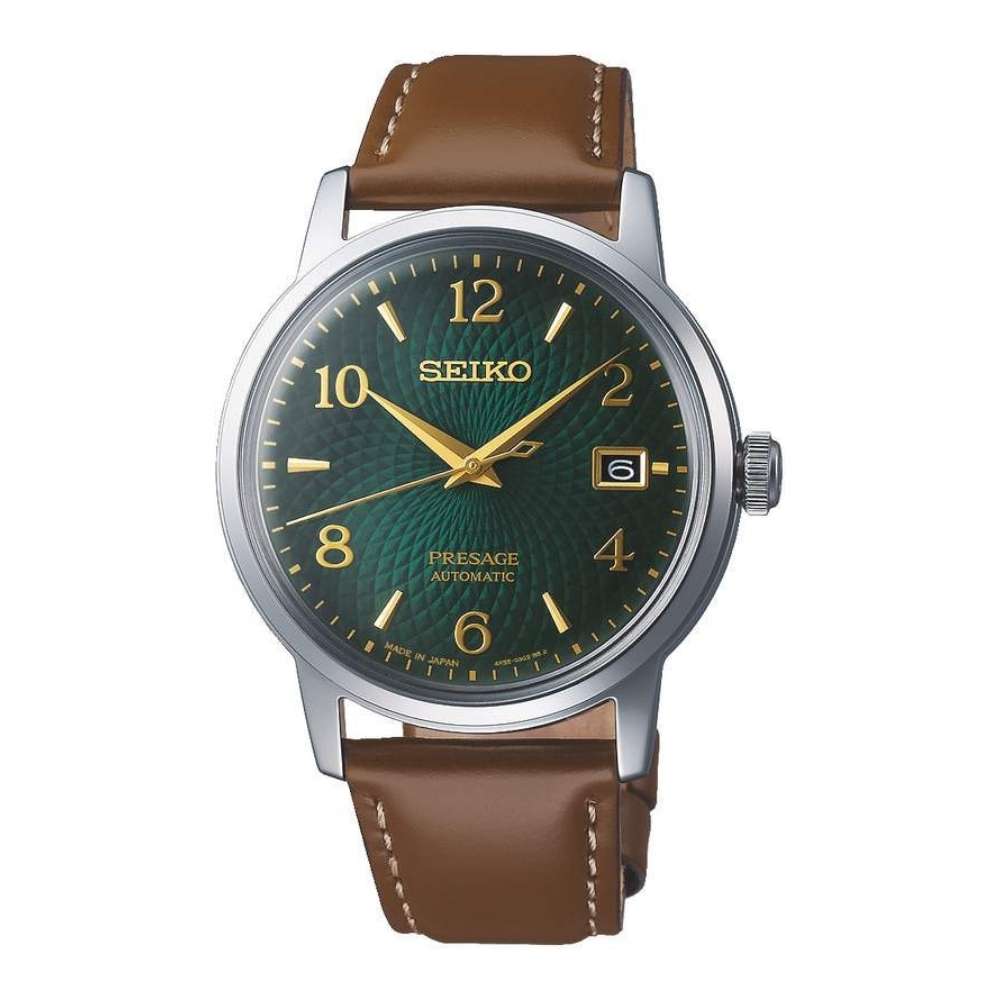 Seiko Presage Cocktail Time Mojito Automatic SRPE45J1 rannekello - Seiko - Laatukoru
