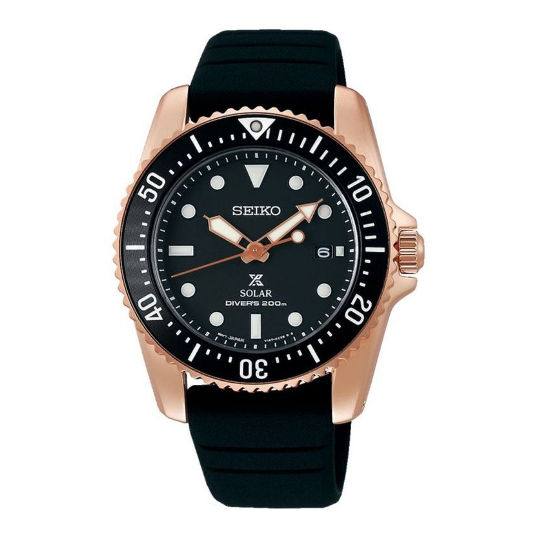 Seiko Prospex Compact Solar Scuba Diver SNE586P1, rannekello