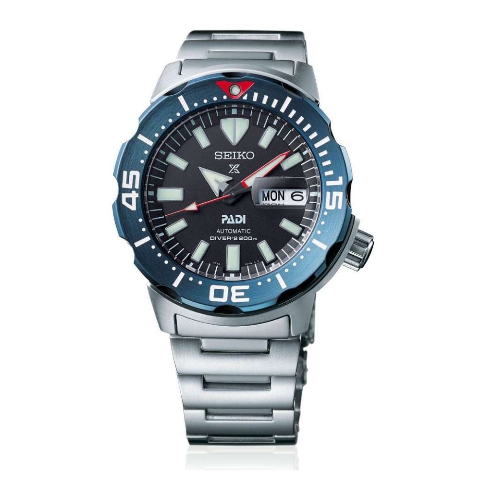 Seiko Prospex Monster PADI Automatic SRPE27K1 rannekello - Seiko - Laatukoru