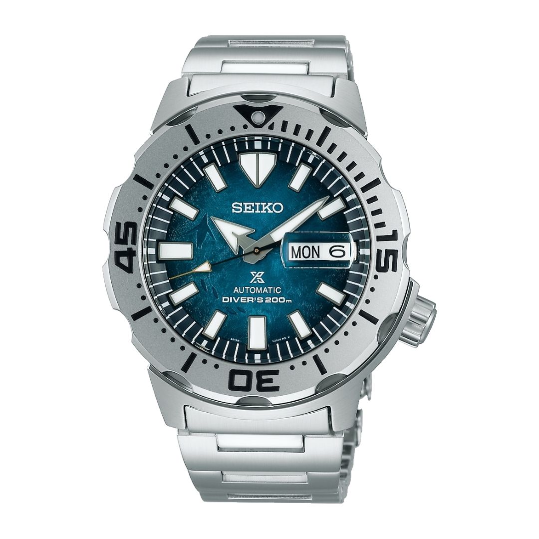 Seiko Prospex Monster Save the Ocean Special Edition SRPH75K1, rannekello