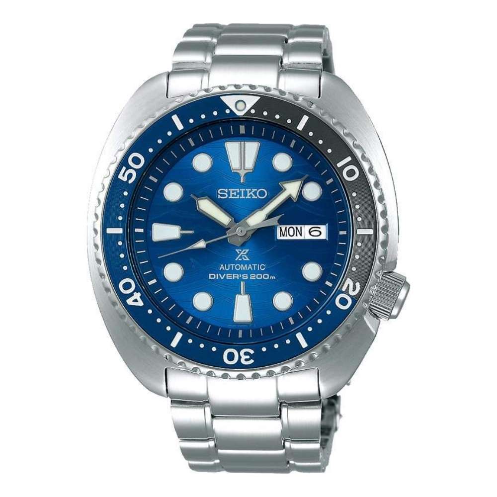 Seiko Prospex Save the Ocean Turtle Great White Shark Automatic SRPD21K1 rannekello - Seiko - Laatukoru