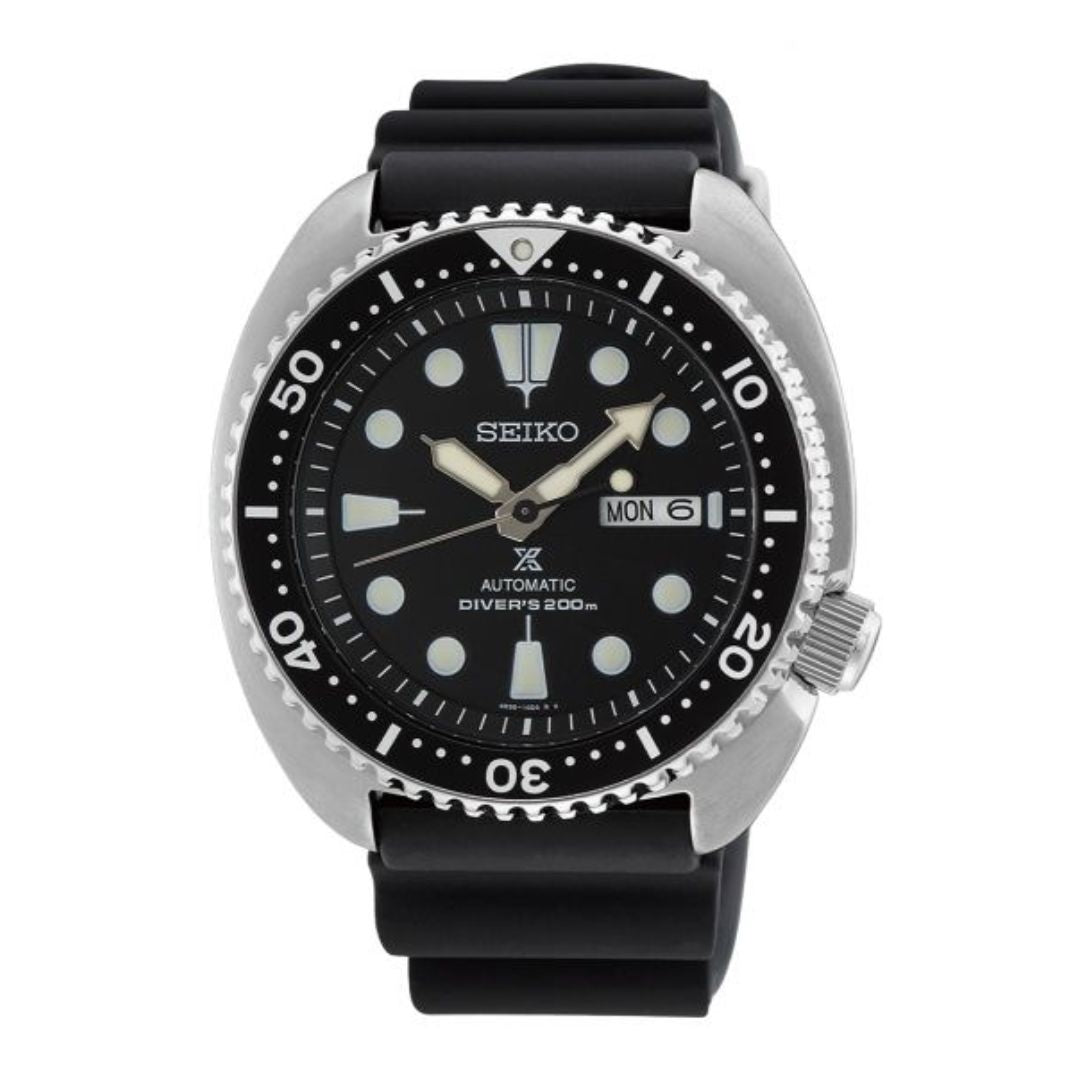 Seiko turtle grey dial top