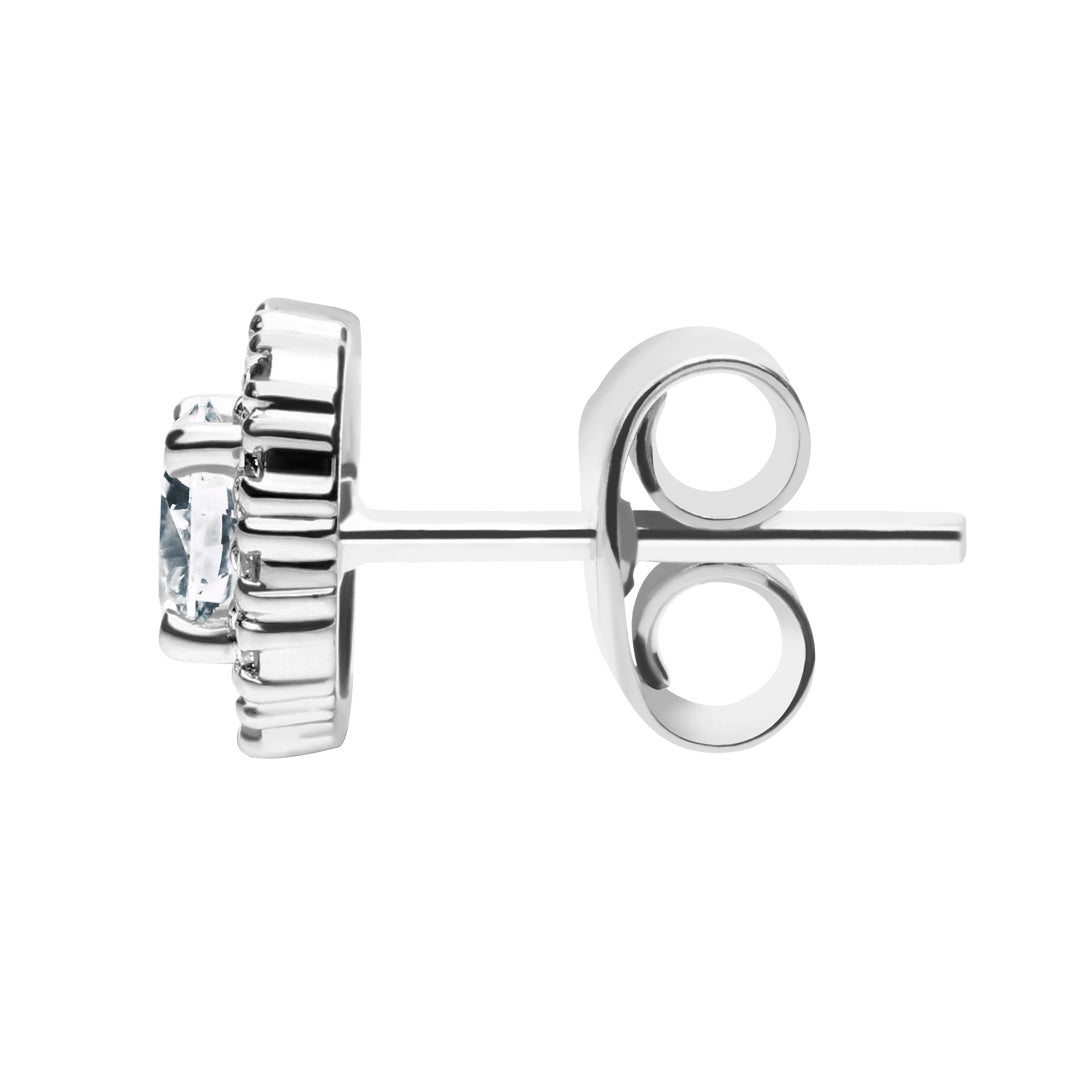 Silván Rosalie timanttikorvakorut 0,52ct, 14K valkokultaa, Silván timanttikorut