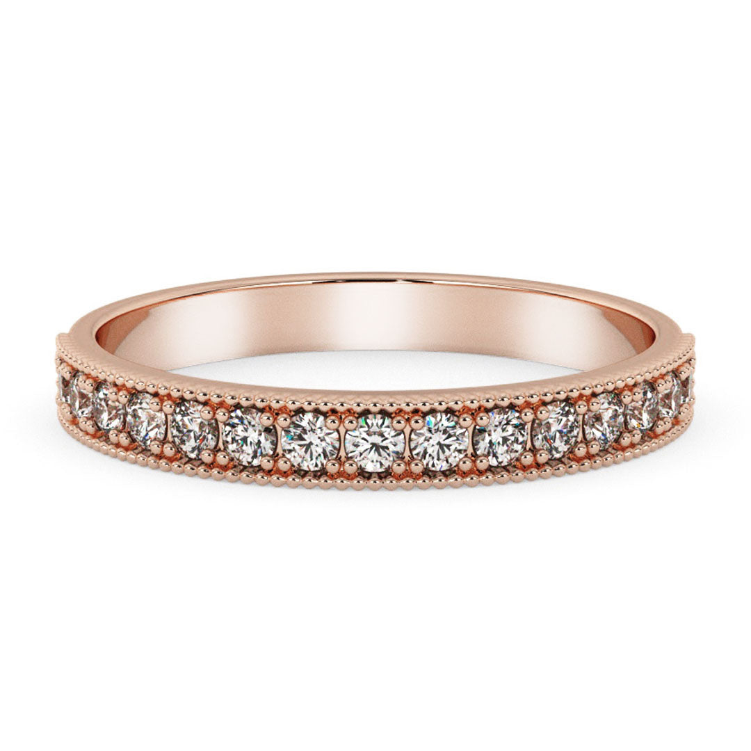 Silván timanttisormus 0,17ct, 14K rosekultaa, Silván vihkisormukset - Silván - Laatukoru