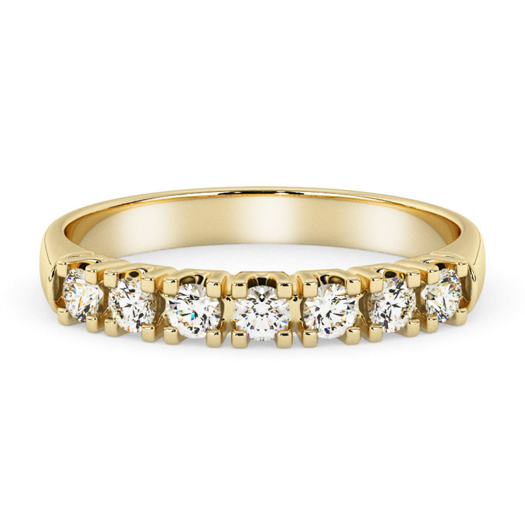 Silván timanttisormus 0,21ct, 14K keltakultaa, Silván vihkisormukset