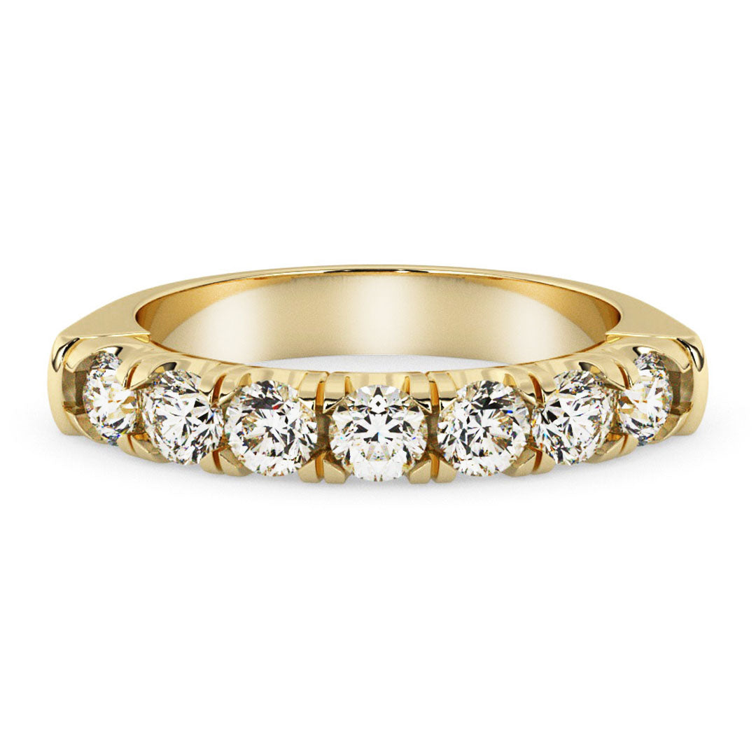 Silván timanttisormus 0,35ct, 14K keltakultaa, Silván vihkisormukset