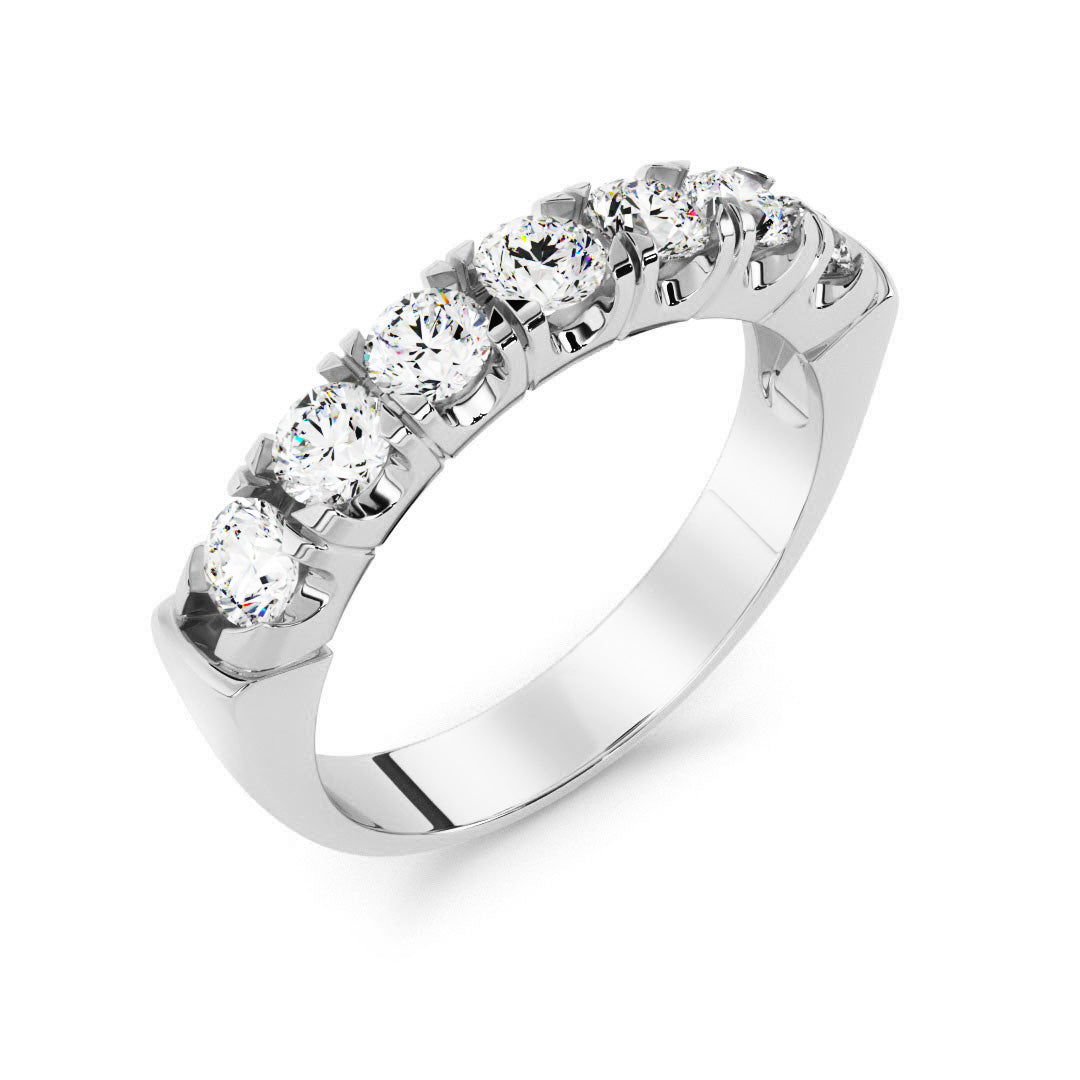 Silván timanttisormus 0,35ct, 14K valkokultaa, Silván vihkisormukset - Silván - Laatukoru