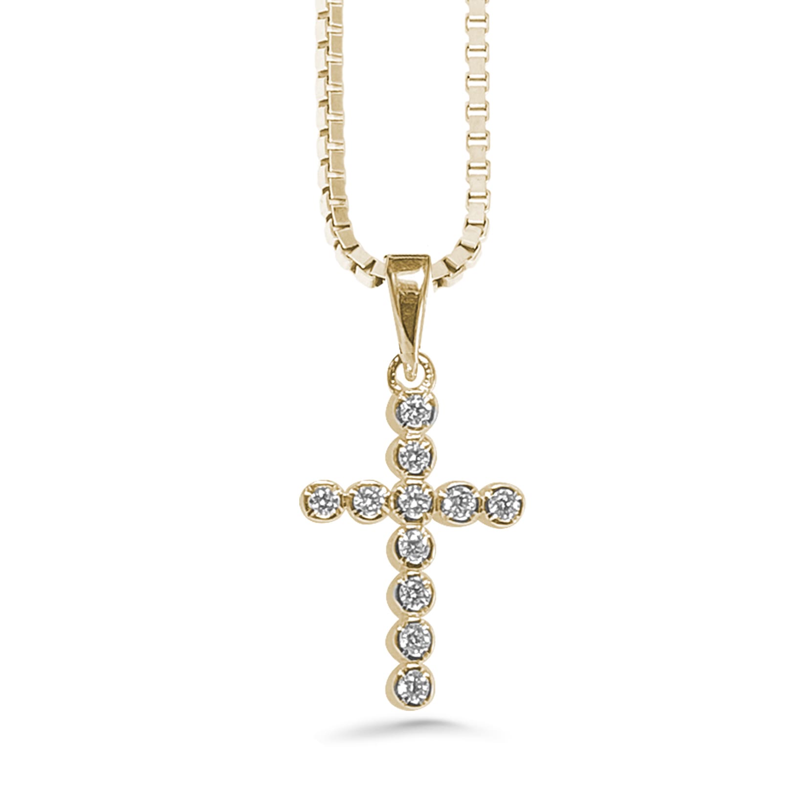 Silván timanttiriipus 0,22ct, 14K keltakultaa, Silván timanttikorut - Silván - Laatukoru