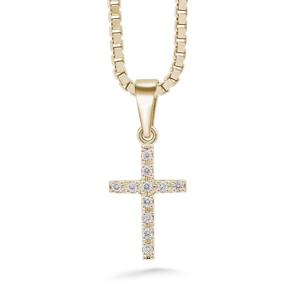 Silván timanttiriipus 0,11ct, 14K keltakultaa, Silván timanttikorut - Silván - Laatukoru