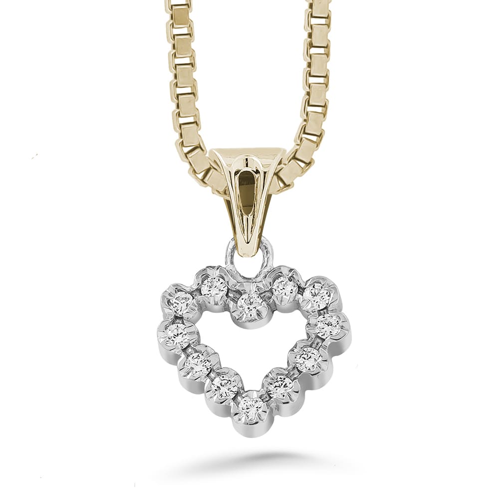 Silván timanttiriipus 0,12ct, 14K keltakultaa, Silván timanttikorut - Silván - Laatukoru