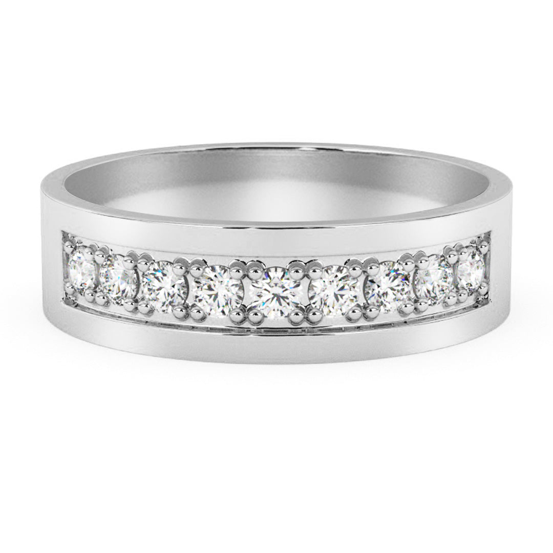 Silván timanttisormus 0,27ct, 14K valkokultaa, Silván timanttikorut - Silván - Laatukoru