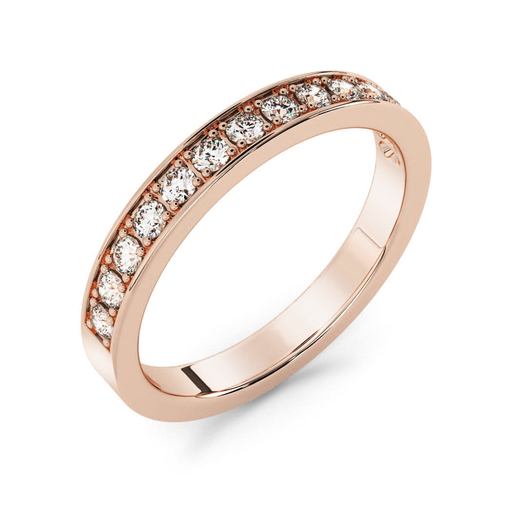 Silván Ariel Diamond Ring 0,30ct, 14K Rose Gold, Silván Engagement Rings