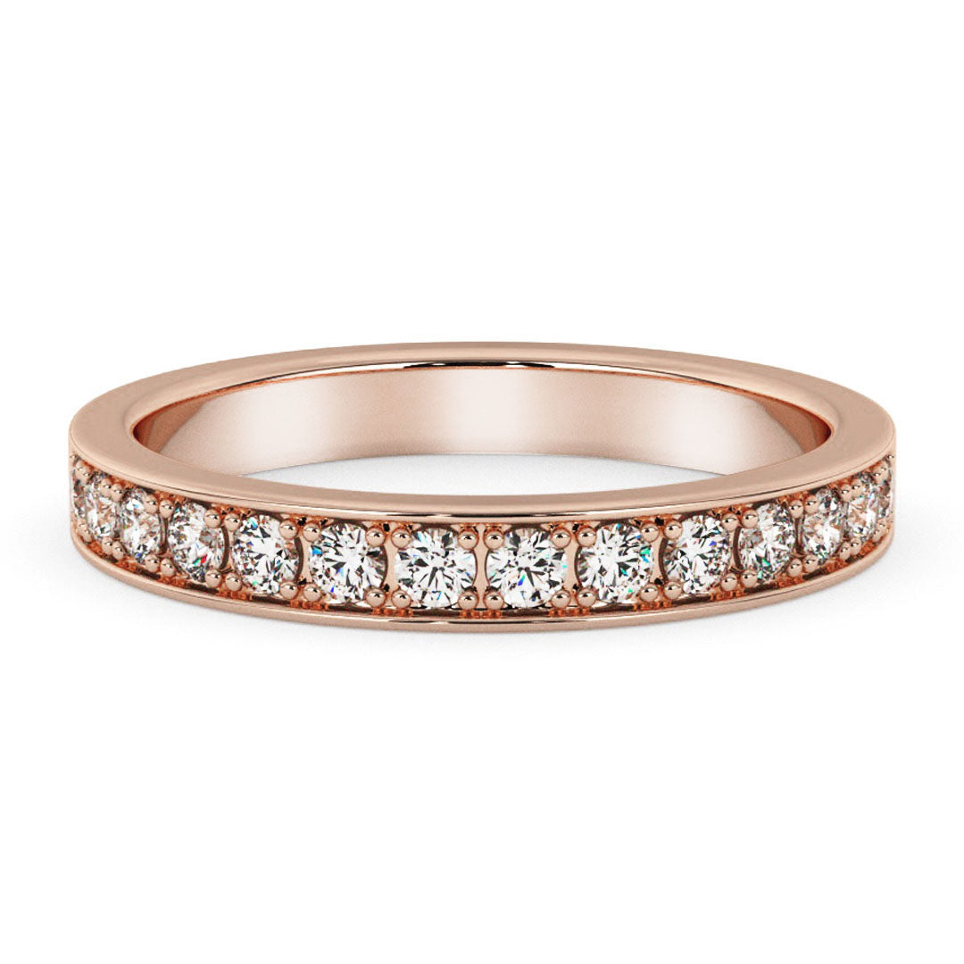 Silván timanttisormus 0,30ct, 14K rosekultaa, Silván vihkisormukset