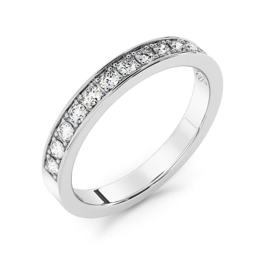 Silván timanttisormus 0,30ct, 14K valkokultaa, Silván timanttikorut - Silván - Laatukoru