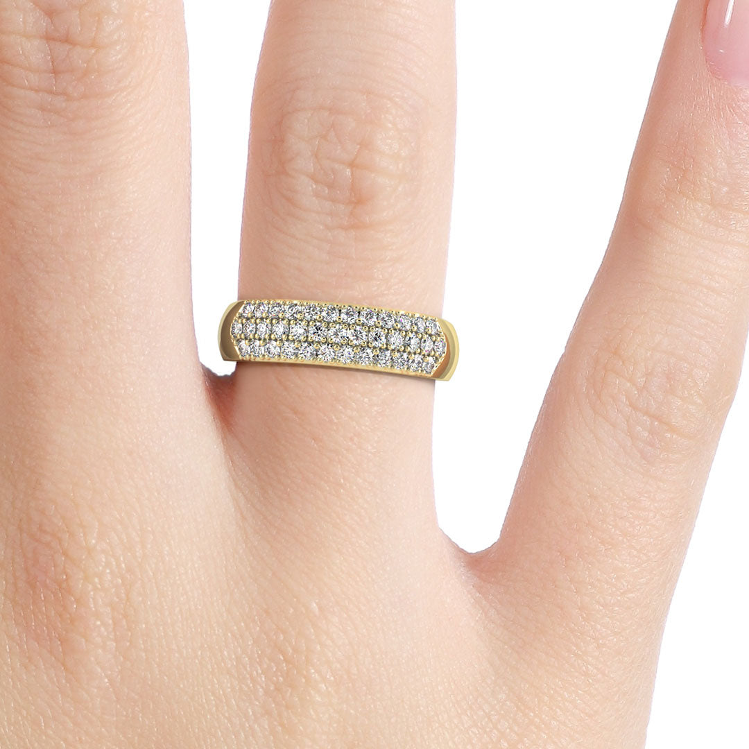 Silván Henrietta Diamond Ring 0,74ct, Yellow Gold, Silván Engagement Rings