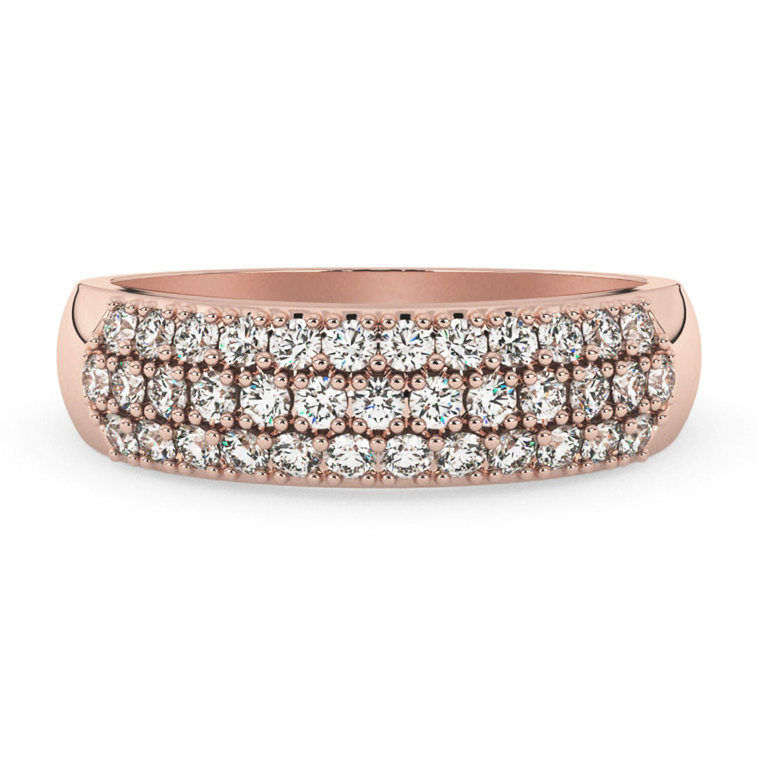 Silván Henrietta Diamond Ring 0,74ct, Rose Gold, Silván Engagement Rings