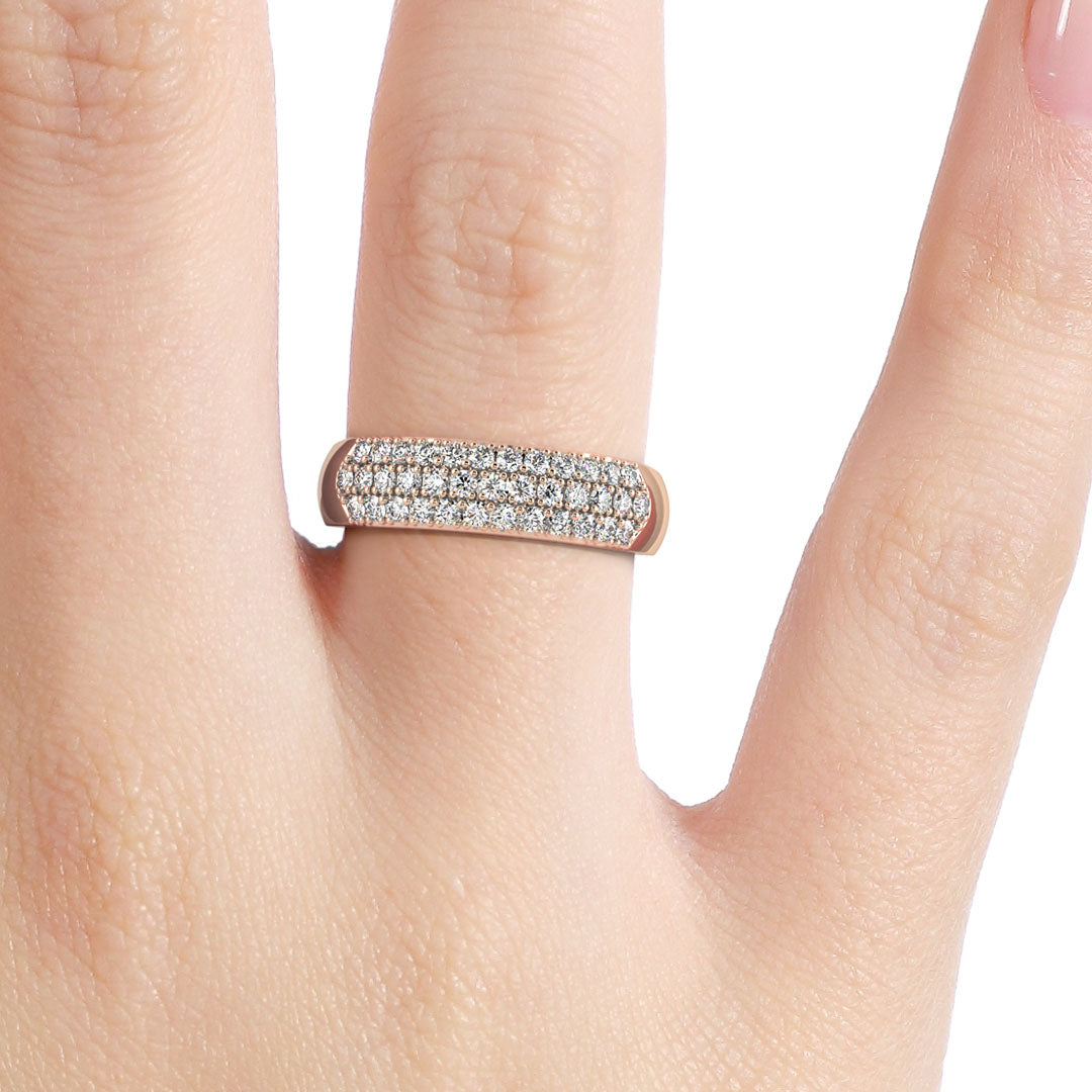 Silván Henrietta Diamond Ring 0,74ct, Rose Gold, Silván Engagement Rings