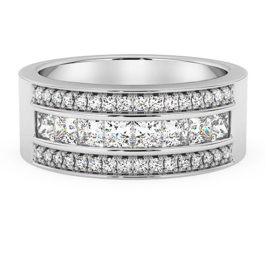 Silván timanttisormus 1,10ct, 14K valkokultaa, Silván timanttikorut - Silván - Laatukoru