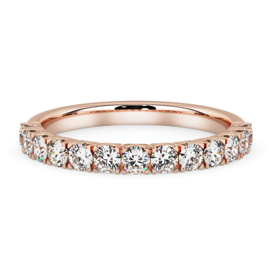 Silván timanttisormus 0,39ct, 14K rosekultaa, Silván vihkisormukset
