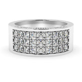 Silván timanttisormus 0,95ct, 14K valkokultaa, Silván timanttikorut - Silván - Laatukoru