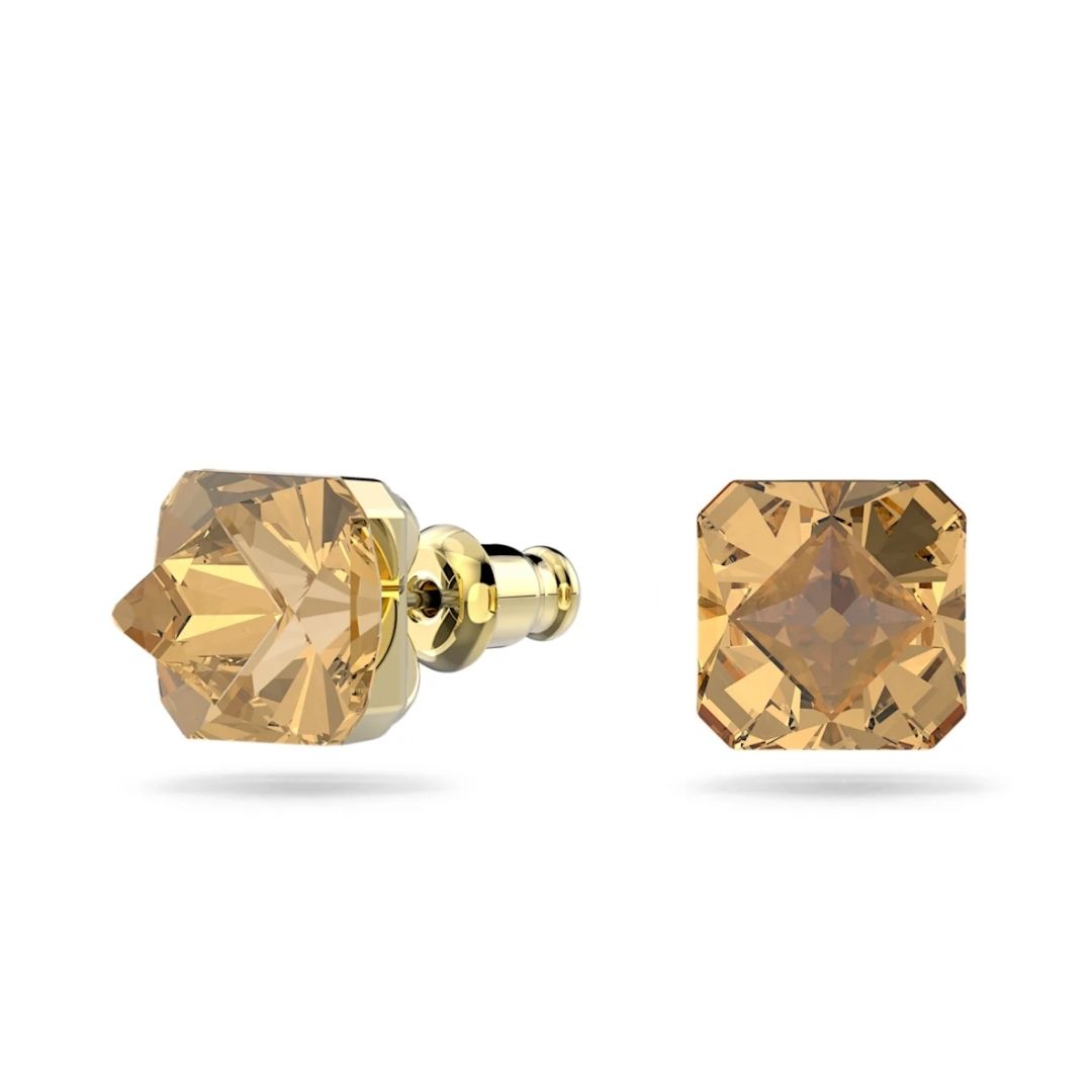 Swarovski Chroma korvakorut keltaisilla kristalleilla