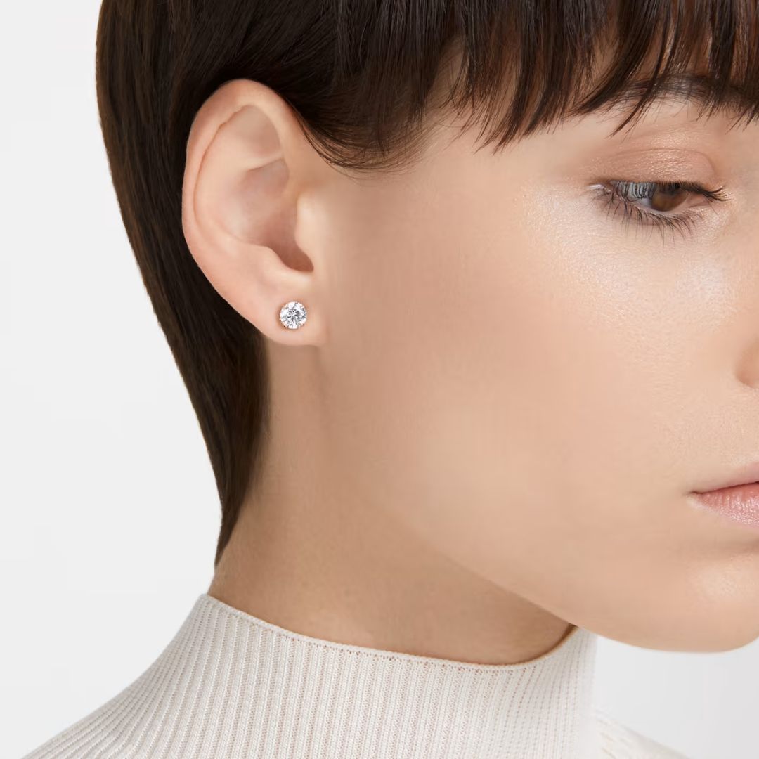 Swarovski Constella korvakorut, rosekullan sävy