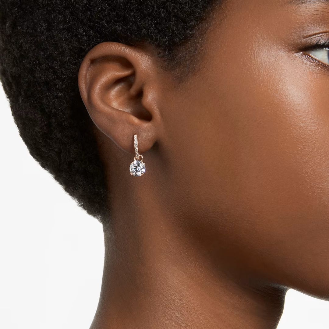 Swarovski Constella korvakorut, ruusukullan väri