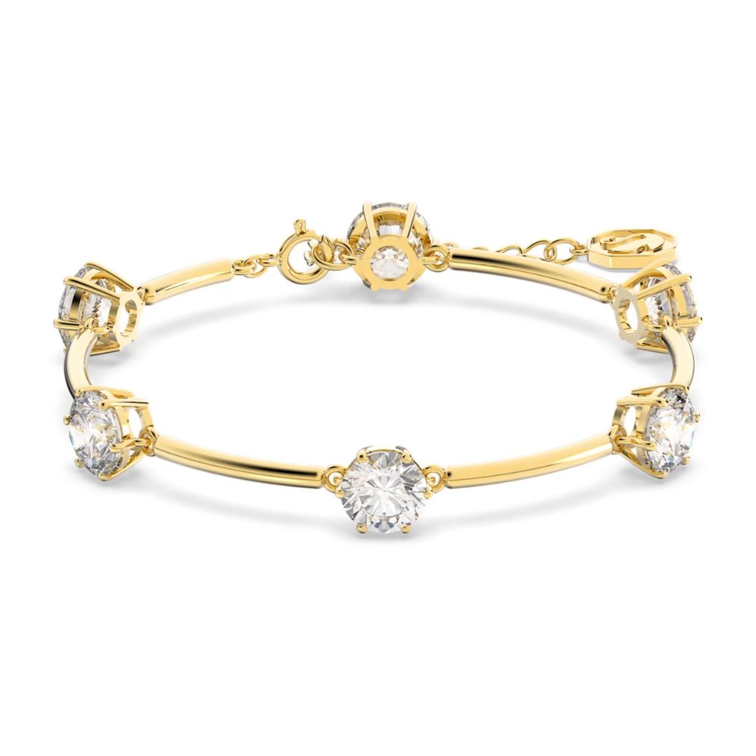 Swarovski yellow gold bracelet shop