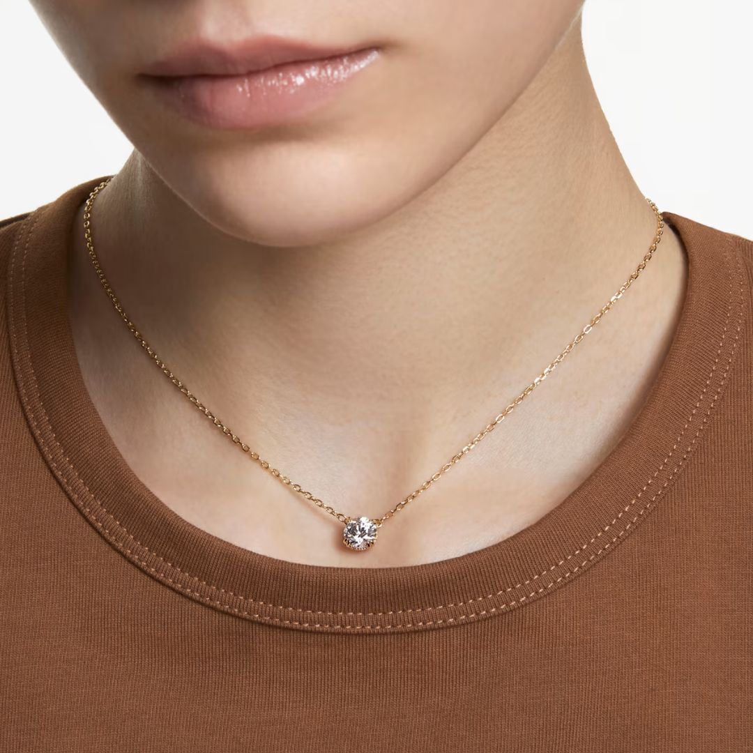 Swarovski Constella riipus, keltakullan värinen