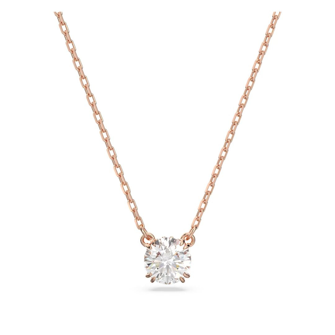 Swarovski Constella riipus, rosekullan värinen