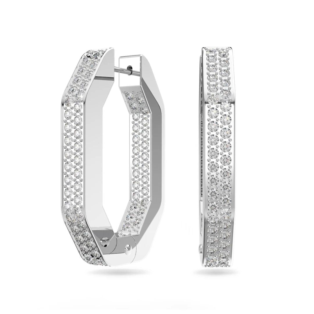 Swarovski Dextera kulmikkaat rengaskorvakorut