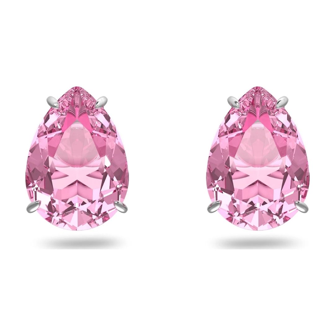 Swarovski Gema korvakorut pinkeillä kristalleilla