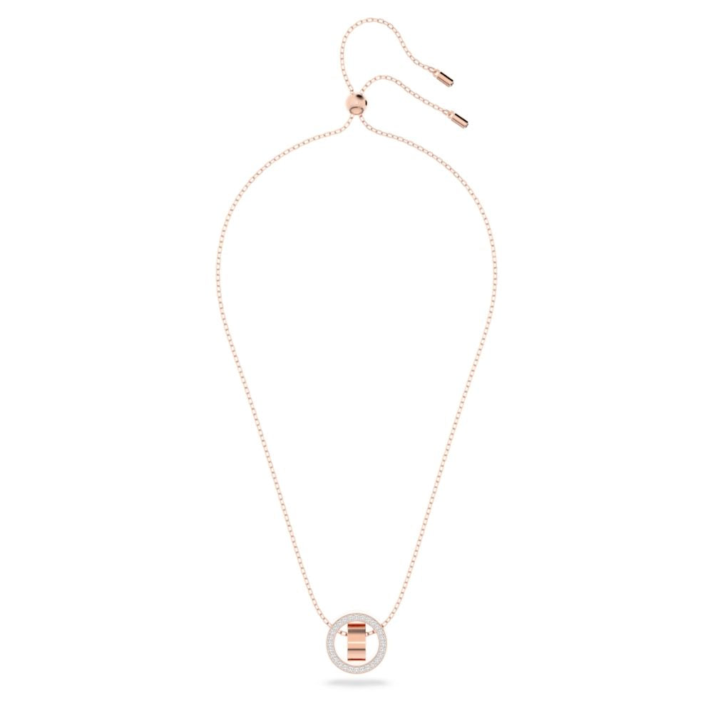 Swarovski Hollow crystal pendant, rose gold
