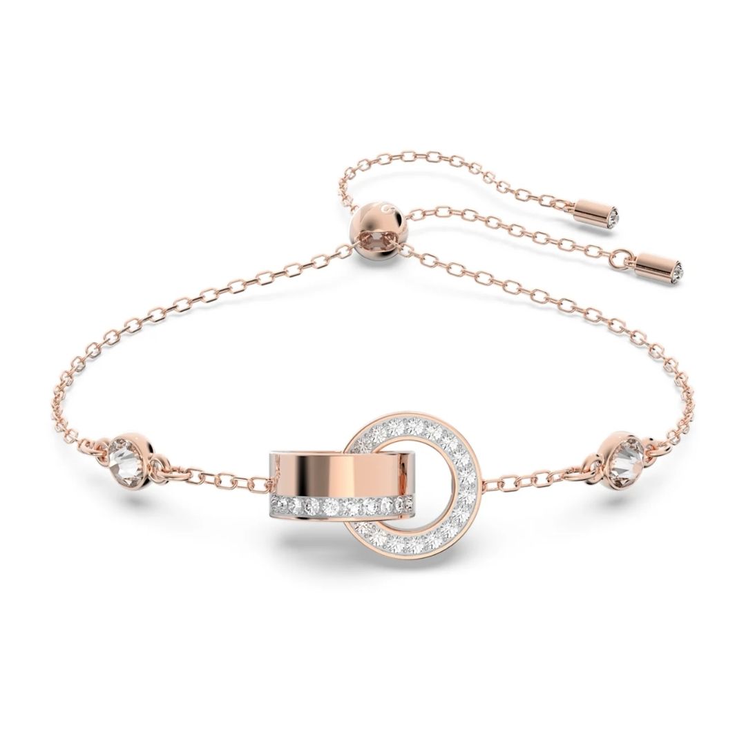 Swarovski love bracelet rose gold outlet