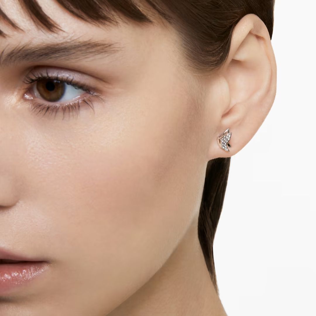 Swarovski Lilia tappikorvakorut, vaalea