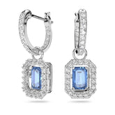 Swarovski Millenia korvakorut, sinisillä kristalleilla