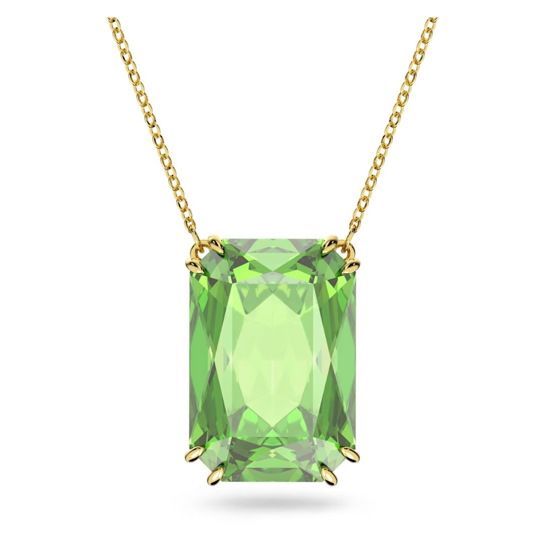 Swarovski green discount pendant