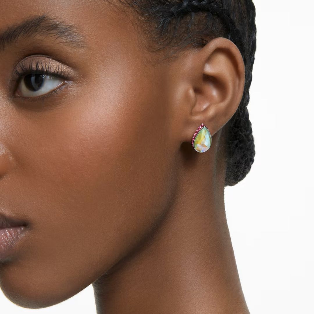 Swarovski Orbita pisaran muotoiset korvakorut, monivärinen