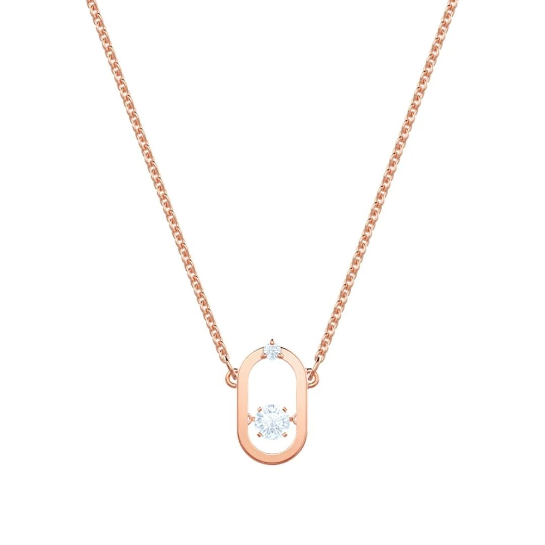 Swarovski Sparkling Dance riipus kirkkailla kristalleilla, ruusukullan värinen